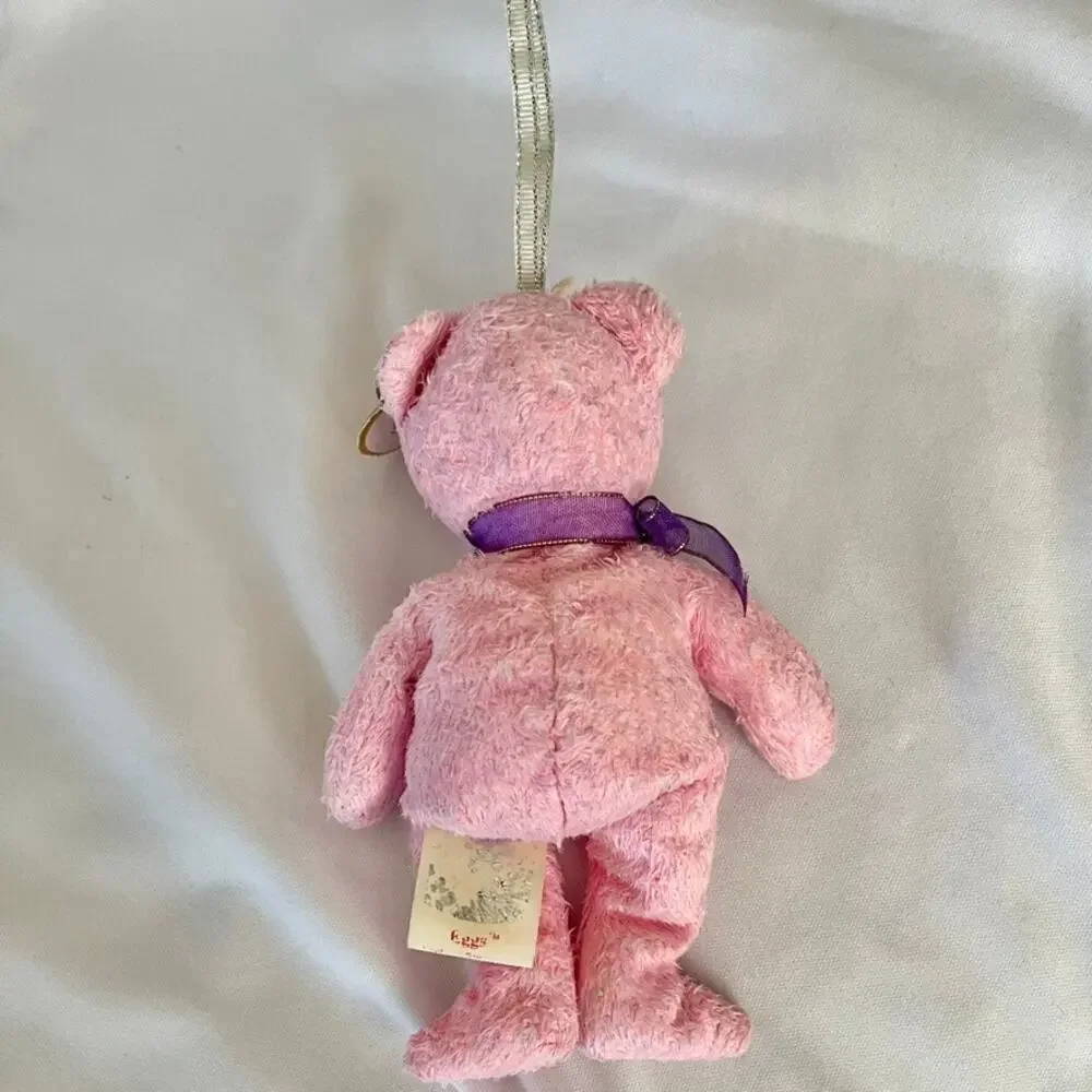 Ty Basket Beanies Eggs Pink Mini Bear Ornament